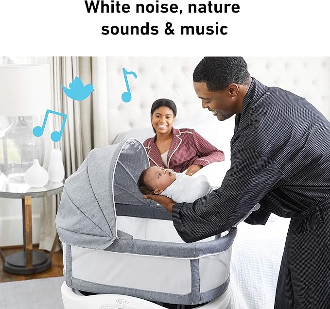 Graco® Sense2Snooze™ Bassinet with Cry Detection Technology Ellison G-9AU10ESN 2110662 at Zubaidas® - Pakistan’s No. 1 and the most trusted baby and kids store for over 50 years. Shop Online. Nationwide Delivery. Best Prices