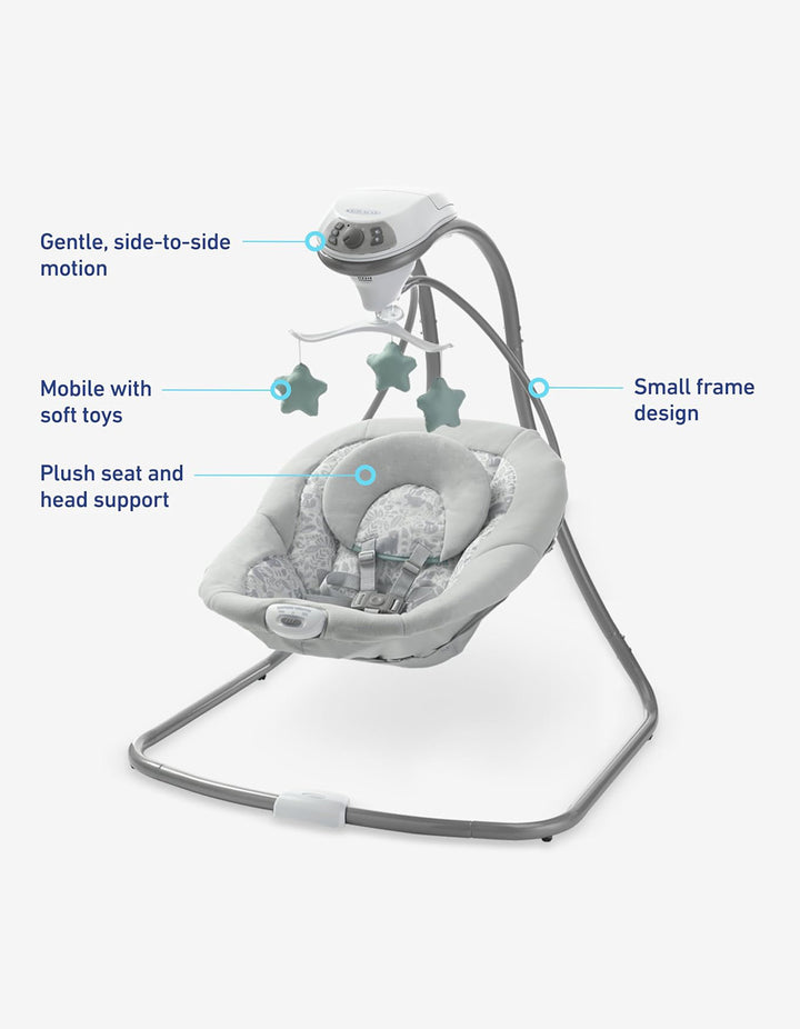Graco® Simple Sway™ Swing Ivy G-1AB48IVV2 2188631 at Zubaidas® - Pakistan’s No. 1 and the most trusted baby and kids store for over 50 years. Shop Online. Nationwide Delivery. Best Prices.