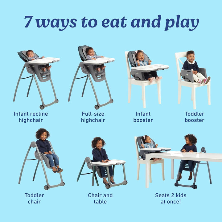 Graco® Slim Snacker™ Highchair G-3AA101MAM 2156179 at Zubaidas® - Pakistan’s No. 1 and the most trusted baby and kids store for over 50 years. Shop Online. Nationwide Delivery. Best Prices.