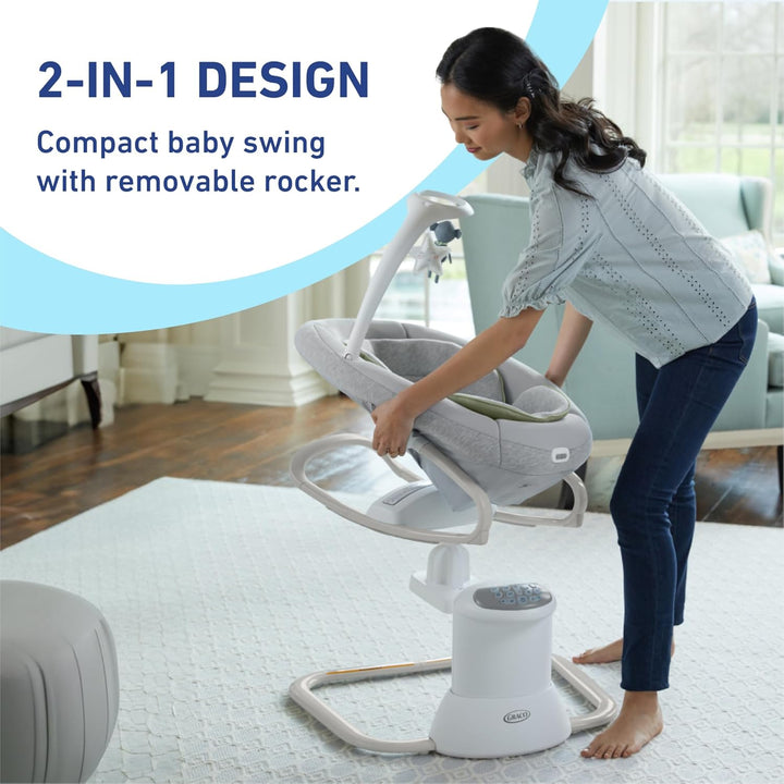 Graco® Soothe My Way™ Swing with Removable Rocker Madden G-1AP53MEN 2137842 at Zubaidas® - Pakistan’s No. 1 and the most trusted baby and kids store for over 50 years. Shop Online. Nationwide Delivery. Best Prices.