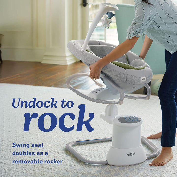 Graco® Soothe My Way™ Swing with Removable Rocker Madden G-1AP53MEN 2137842 at Zubaidas® - Pakistan’s No. 1 and the most trusted baby and kids store for over 50 years. Shop Online. Nationwide Delivery. Best Prices.