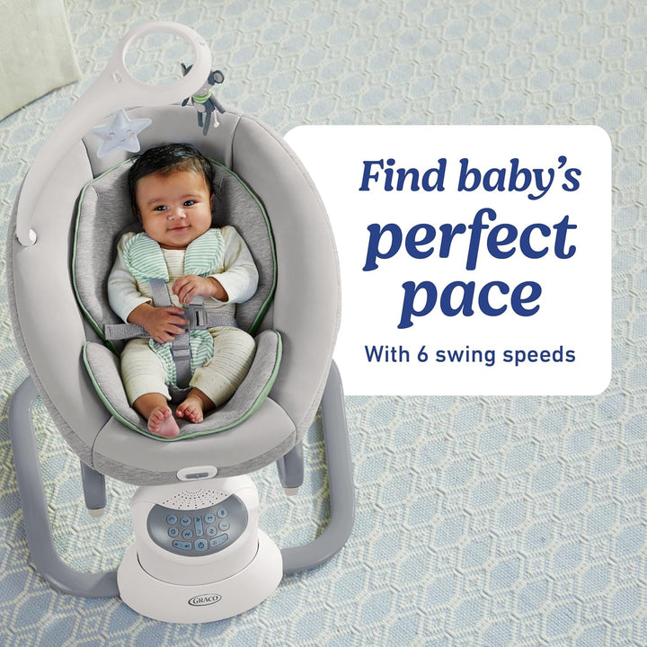Graco® Soothe My Way™ Swing with Removable Rocker Madden G-1AP53MEN 2137842 at Zubaidas® - Pakistan’s No. 1 and the most trusted baby and kids store for over 50 years. Shop Online. Nationwide Delivery. Best Prices.