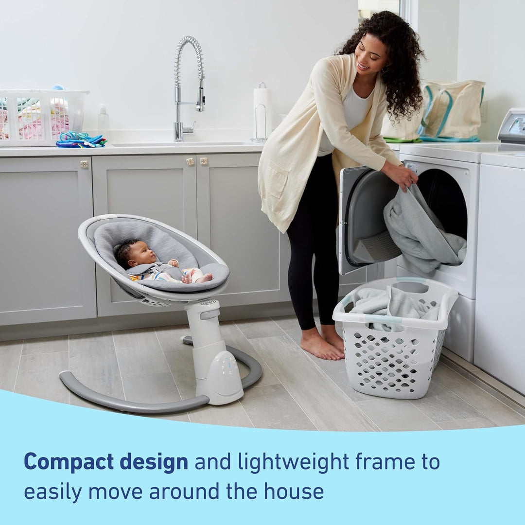 Graco® Soothe ’n Sway® Baby Swing with Bluetooth Lucca G-1AV00LCC 2203029 at Zubaidas® - Pakistan’s No. 1 and the most trusted baby and kids store for over 50 years. Shop Online. Nationwide Delivery. Best Prices.