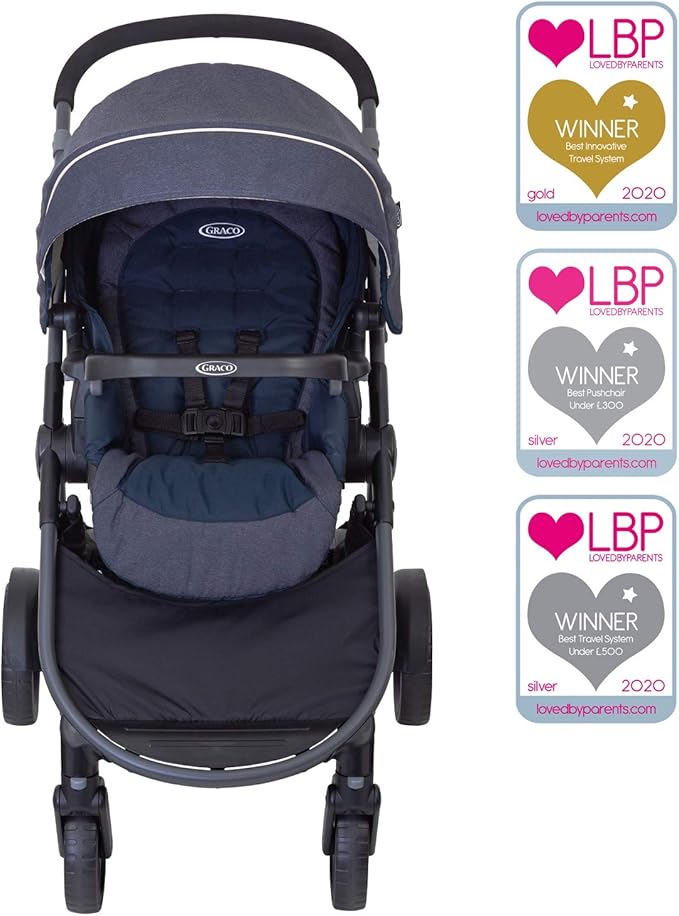 Graco® Time2Grow™ Stroller Denim 6DQ999DNMEU at Zubaidas® - Pakistan’s No. 1 and the most trusted baby and kids store for over 50 years. Shop Online. Nationwide Delivery. Best Prices.