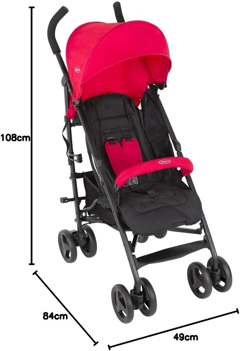 Graco® TraveLite™ Lightweight Stroller Cherry 6BF999CHREU at Zubaidas® - Pakistan’s No. 1 and the most trusted baby and kids store for over 50 years. Shop Online. Nationwide Delivery. Best Prices.