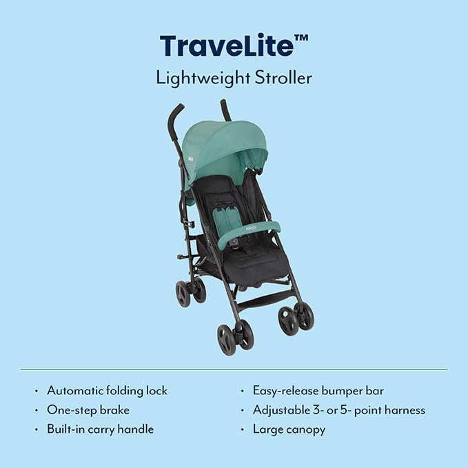 Graco® TraveLite™ Lightweight Stroller Mint 6BF999MNTEU at Zubaidas® - Pakistan’s No. 1 and the most trusted baby and kids store for over 50 years. Shop Online. Nationwide Delivery. Best Prices.