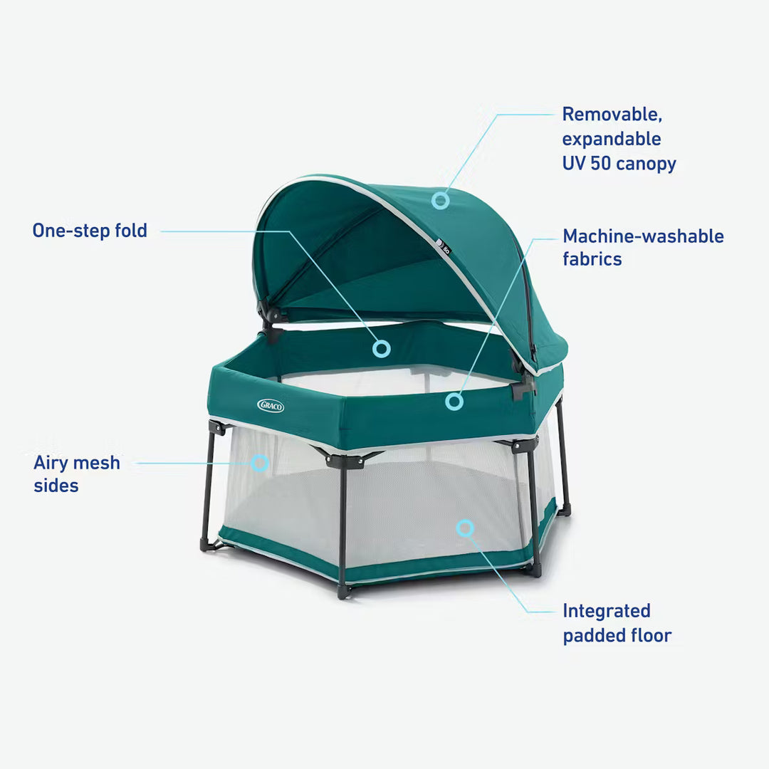 Graco® Travel Lite® Portable Bassinet Brixton G-9PD00BOX 2184648 at Zubaidas® - Pakistan’s No. 1 and the most trusted baby and kids store for over 50 years. Shop Online. Nationwide Delivery. Best Prices.
