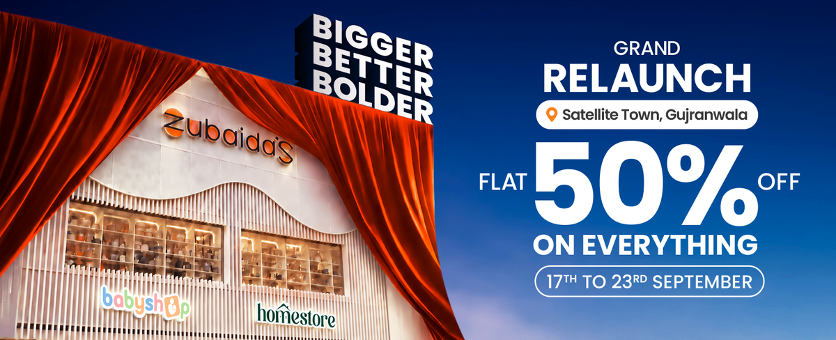 Zubaidas Babyshop and Homestore Satellite Town Gujranwala Grand Relaunch