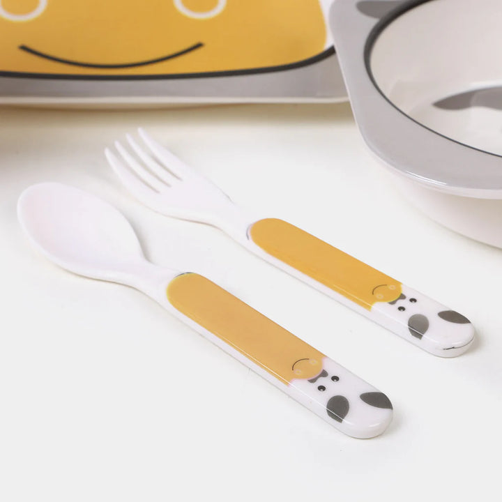 Zubaida's Feeding Set 5 Pieces - Cow Theme - Zubaidas Official™