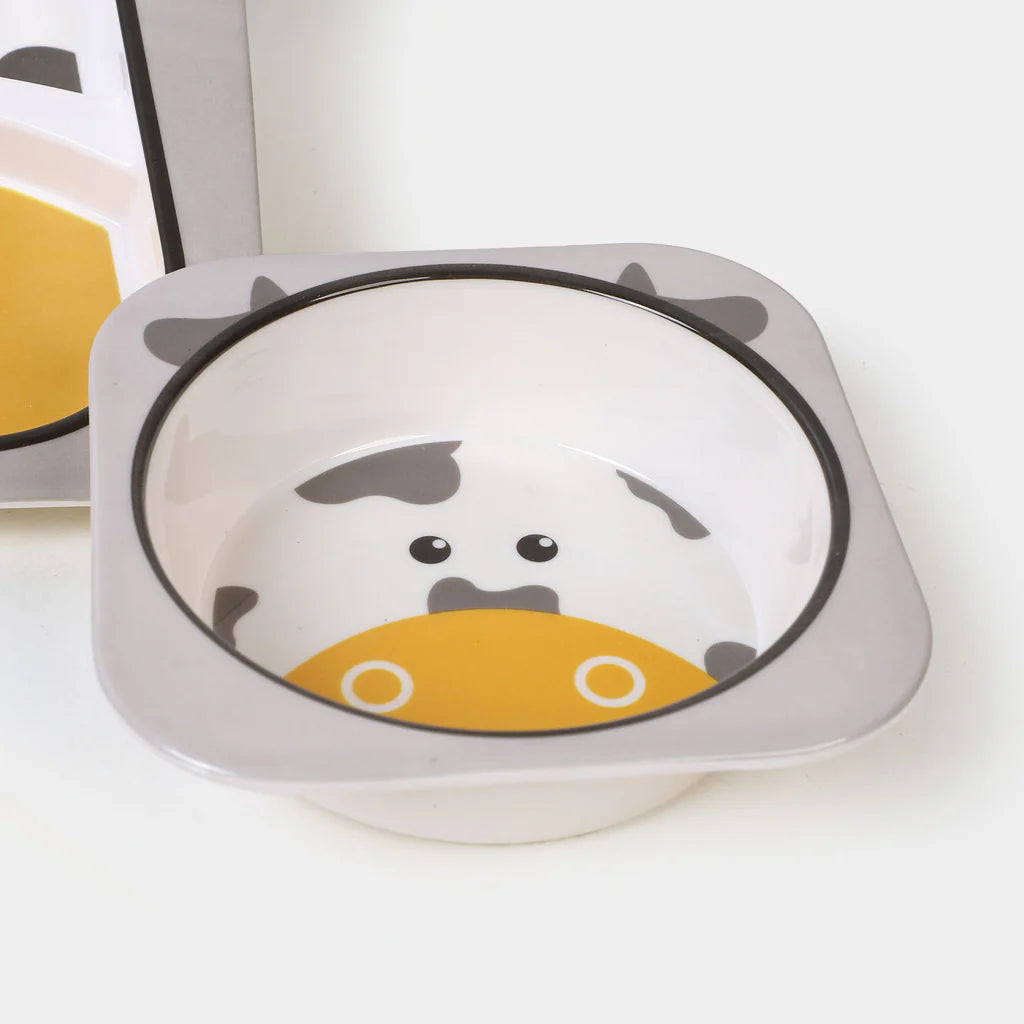 Zubaida's Feeding Set 5 Pieces - Cow Theme - Zubaidas Official™