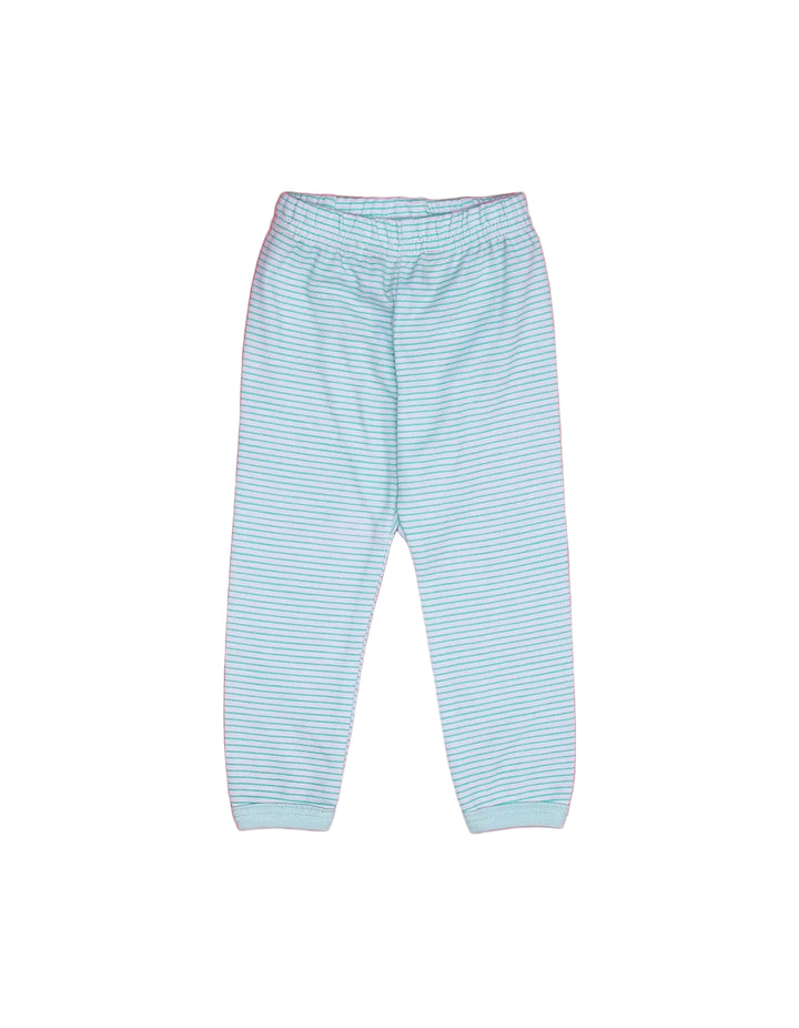 Infant Baby Sleep Suits Bambies Striped Mint Green at Zubaidas Official