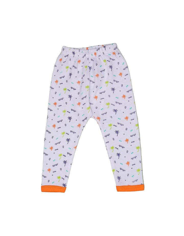 Infant Baby Sleeping Suits Bambies Tropical Play White at Zubaidas Official