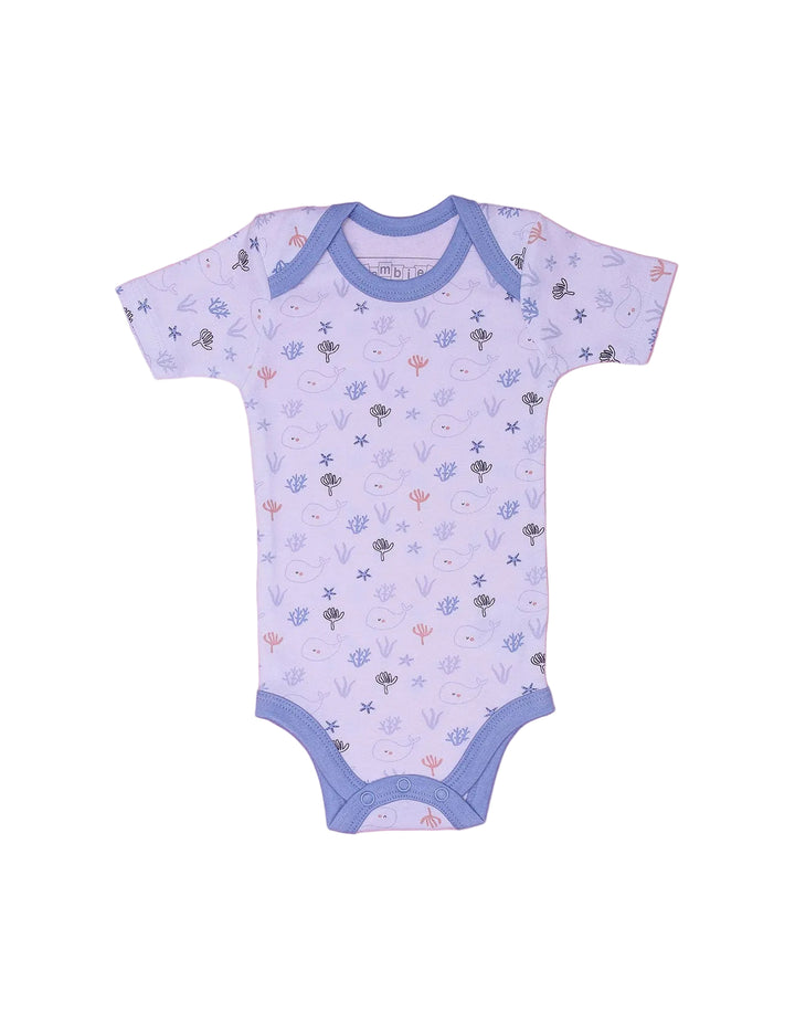 Infant Boys Body Suits Pack of 3 Bambies Blue at Zubaidas Official Pakistan
