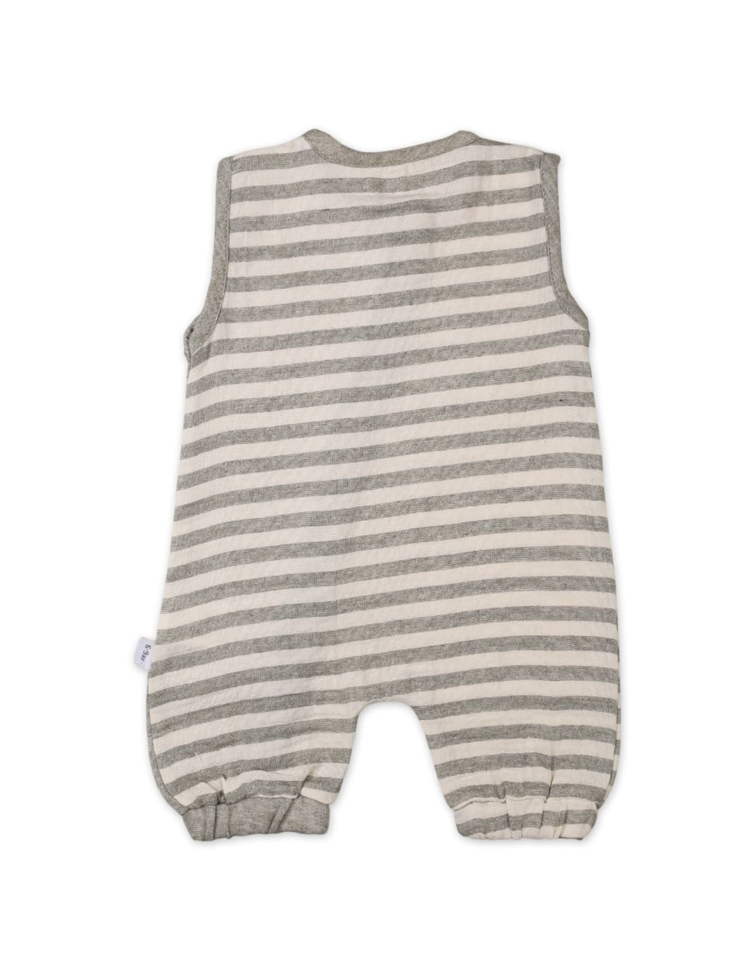 Infant Boys Summer Romper Green Stripes Premium Turkish Collection at Zubaidas Official Pakistan