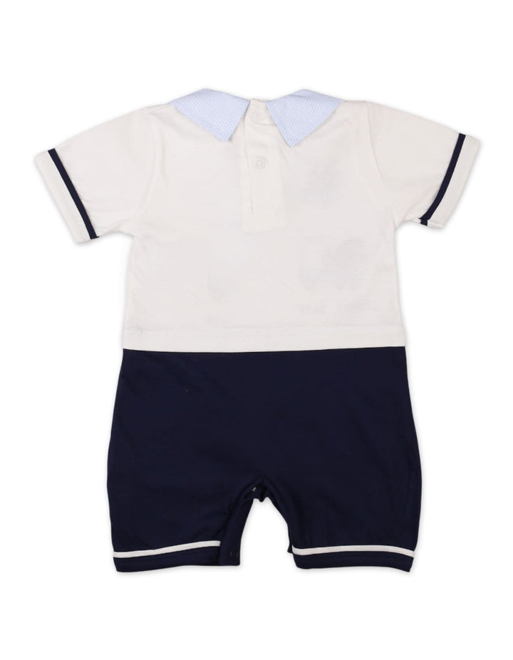Infant Boys Summer Romper Navy Premium Turkish Collection at Zubaidas Official Pakistan