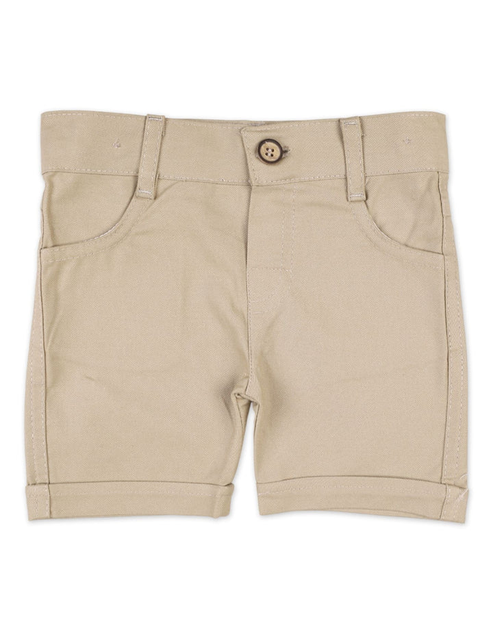 Infant Boys Summer Suit Beige Premium Turkish Collection at Zubaidas Best Online Baby Shop in Pakistan 