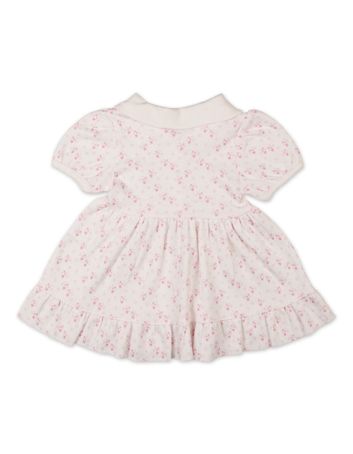 Infant Girls Summer Dress Pink Premium Turkish Collection at Zubaidas Online Pakistan