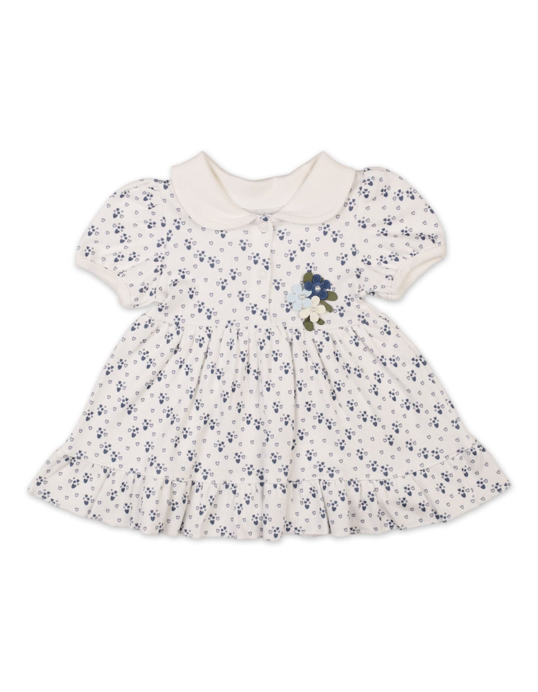 Infant Girls Summer Dress Purple Premium Turkish Collection at Zubaidas