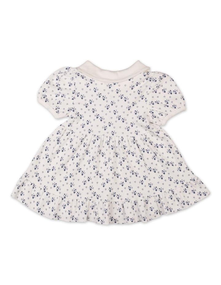 Infant Girls Summer Dress Purple Premium Turkish Collection at Zubaidas Official Pakistan