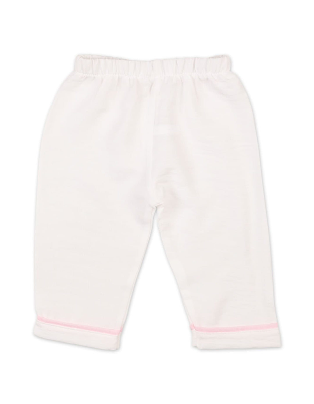 Infant Girls Summer Suit Pink and White Premium Turkish Collection at Zubaidas The Biggest Baby Store in Pakistan