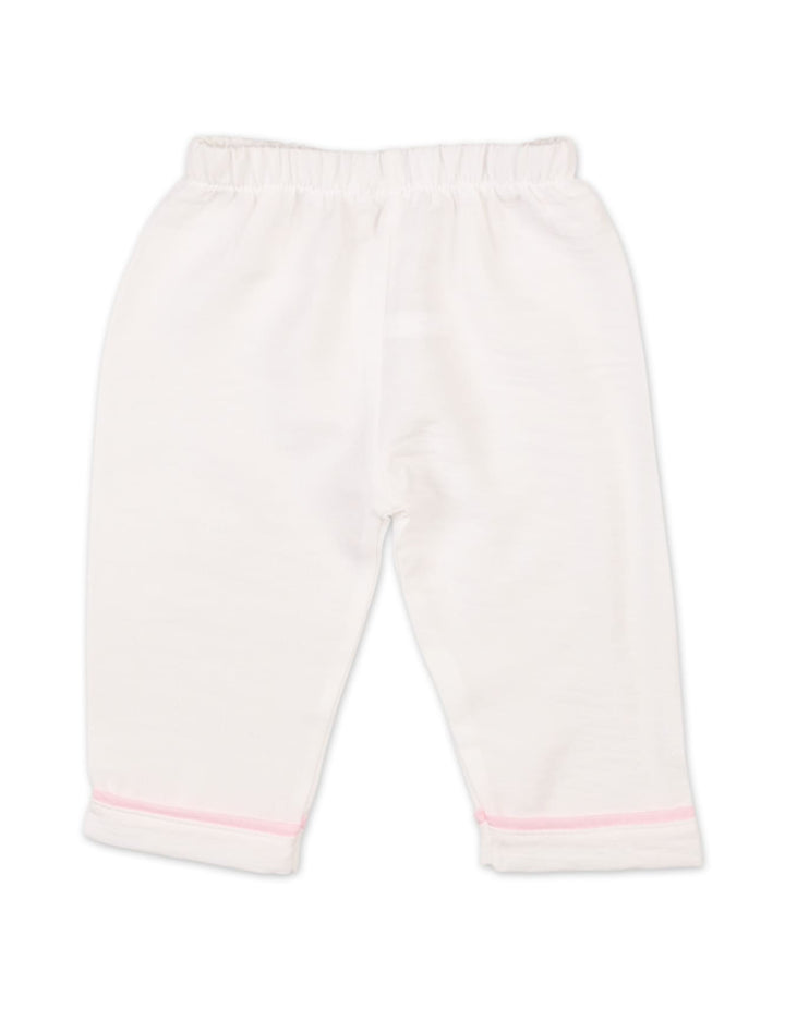 Infant Girls Summer Suit Pink and White Premium Turkish Collection at Zubaidas The Biggest Baby Store in Pakistan