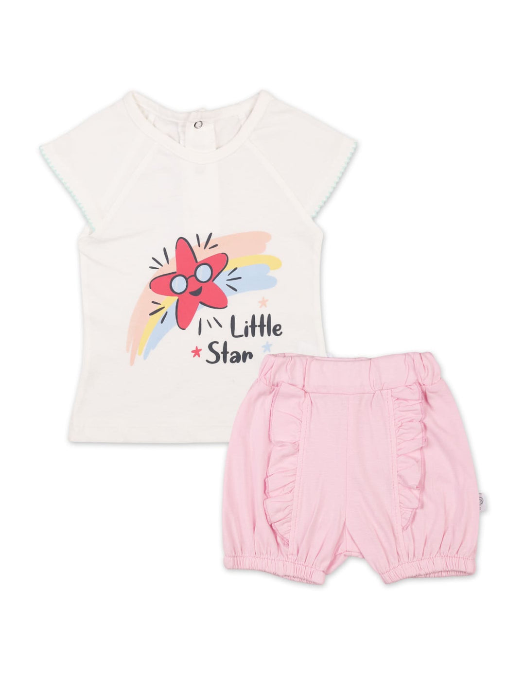 Infant Girls Summer Suit Star Premium Turkish Collection at Zubaidas