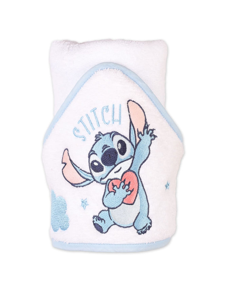 Infant Boy Hooded Bath Towel Bambies Stitch Character at Zubaidas Online Pakistan