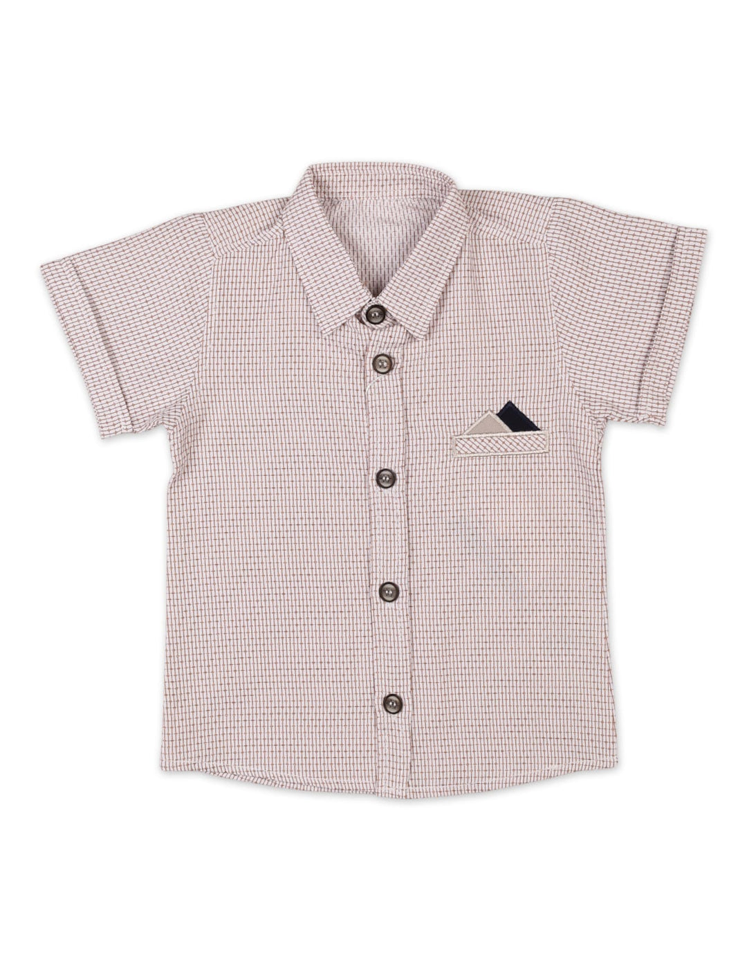 Newborn Boys Summer Suit Beige Premuim Turkish Collection at Zubaidas Online Pakistan