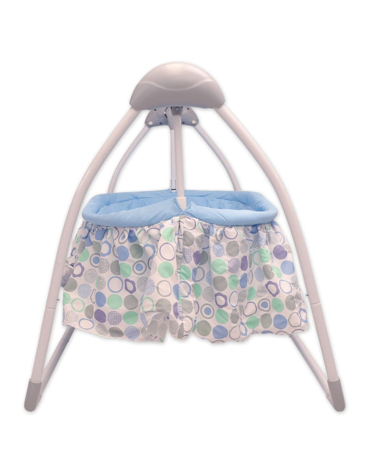 Infant Foldable Bassinet Swings Bambies Blue BM-SW-011 at Zubaidas - Pakistan's No 1 and most trusted Baby and Kids Store for over 50 years