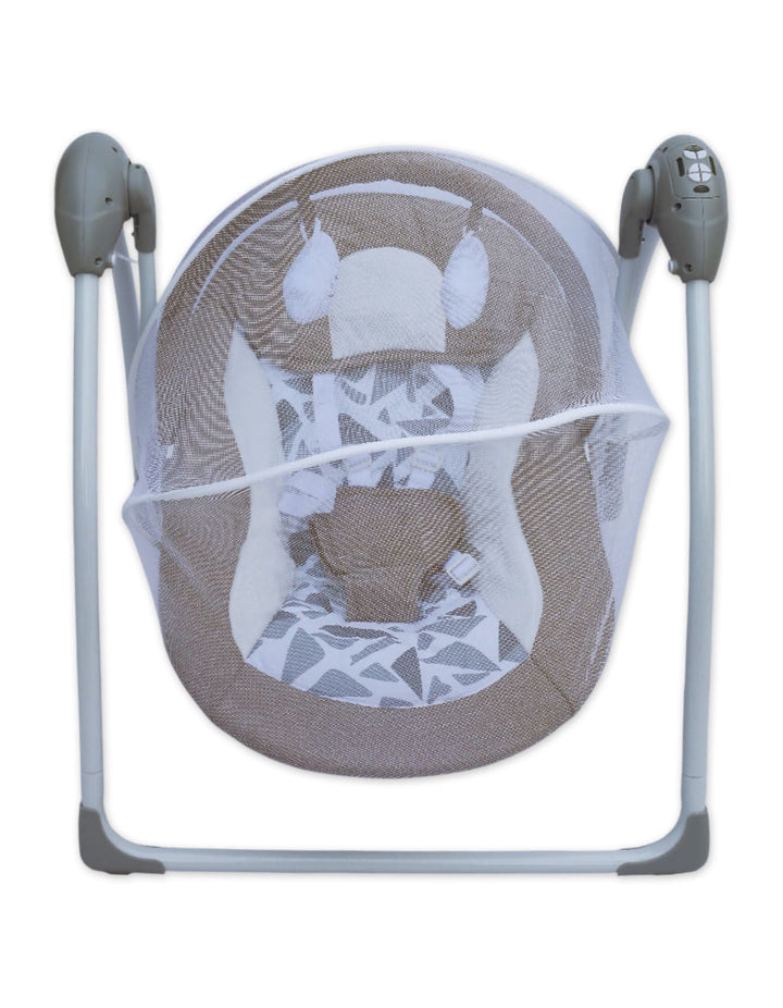 Infant Foldable Swings Bambies Beige BM-SW-005 at Zubaidas