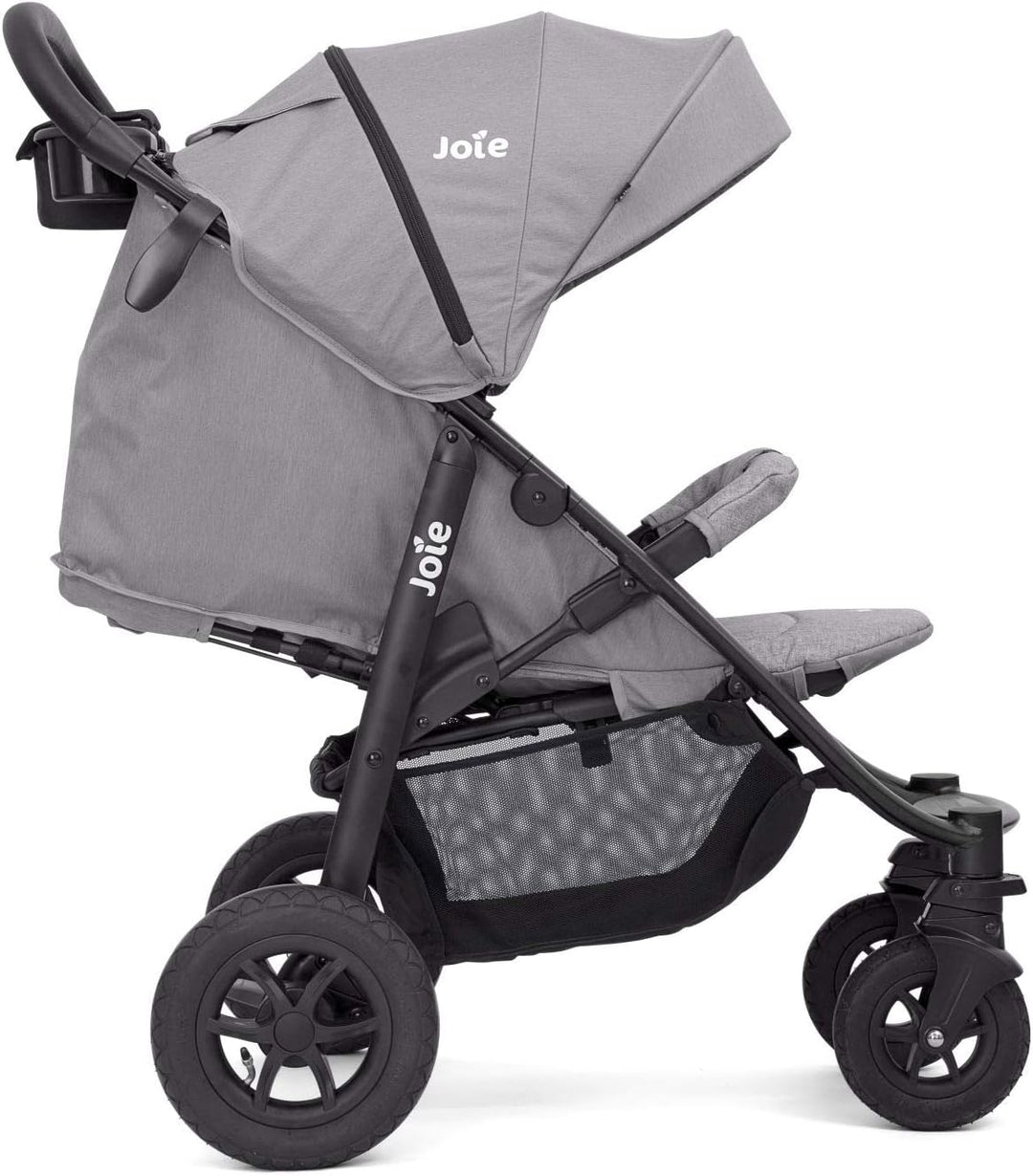 Joie Litetrax 4 Air Stroller Grey Flannel S1112WCGFL000 at Zubaidas Most Trusted Online Baby Kids and Moms Store in Pakistan for over 50 years