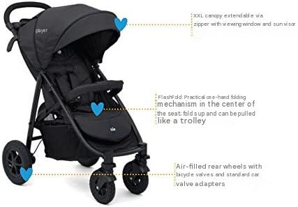 Joie Litetrax 4 Air Stroller Coal S1112WCCOL000 at Zubaidas Best Online Baby Kids and Moms Store in Pakistan for over 50 years