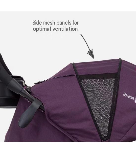 Joie Litetrax 4 Air Stroller Lilac S1112WCLIL000 at Zubaidas Most Trusted Online Baby Pram Store in Pakistan for over 50 years