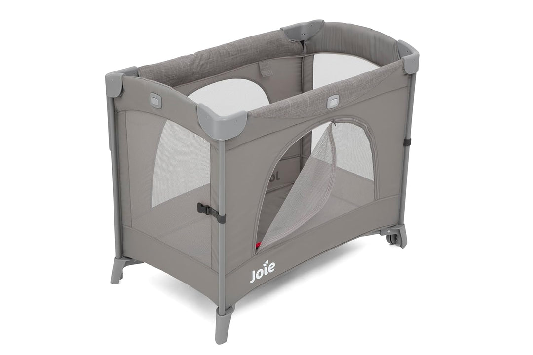 Joie™ Kubbie™ Sleep Travel Cot/Convertible Crib Foggy-Grey P1807EAFGY000 at Zubaidas® - Pakistan’s No. 1 and the most trusted baby and kids store for over 50 years. Shop Online. Nationwide Delivery. Best Prices.