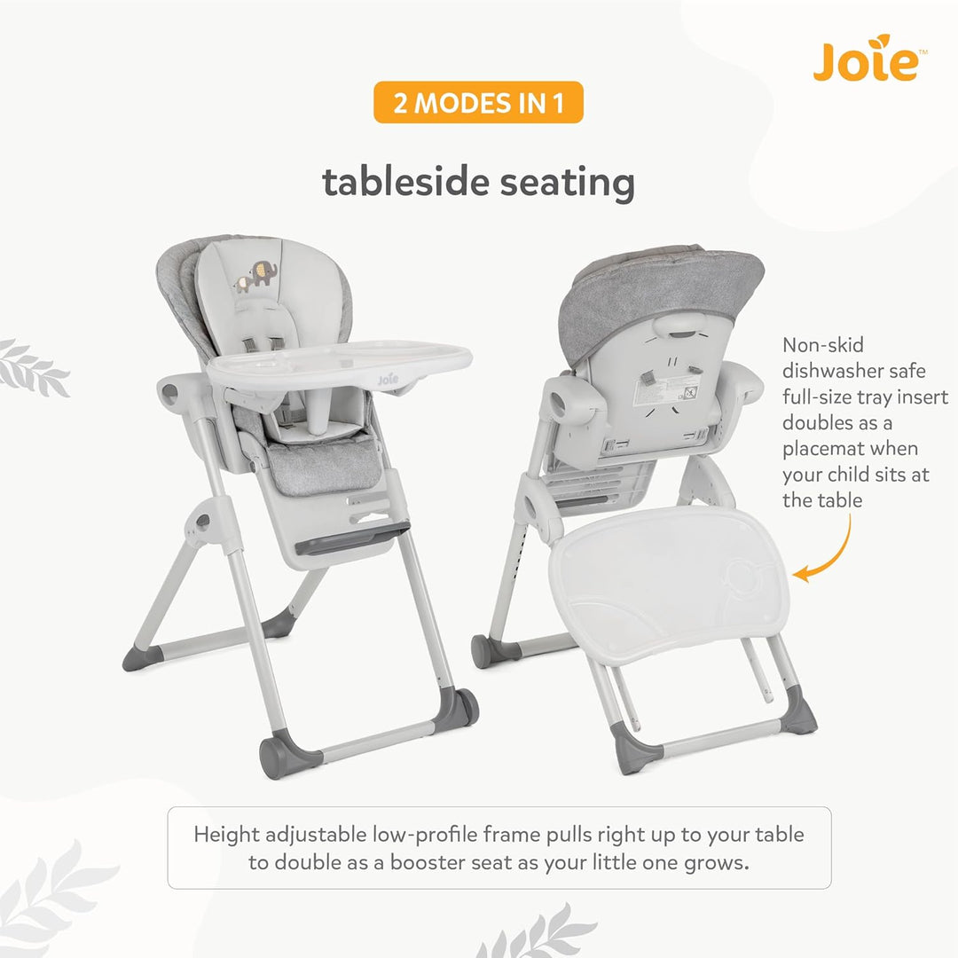 Joie™ Mimzy™ Recline High Chair Elephant Duo H1013DAELD000 at Zubaidas® - Pakistan’s No. 1 and the most trusted baby and kids store for over 50 years. Shop Online. Nationwide Delivery. Best Prices.