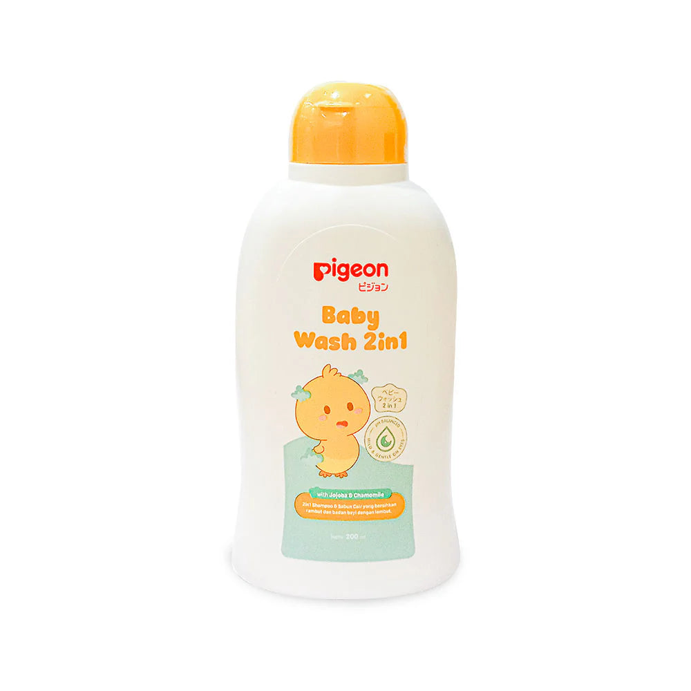 Jojoba Baby Wash Pigeon 2In1 200ml IPR060434 at Zubaidas