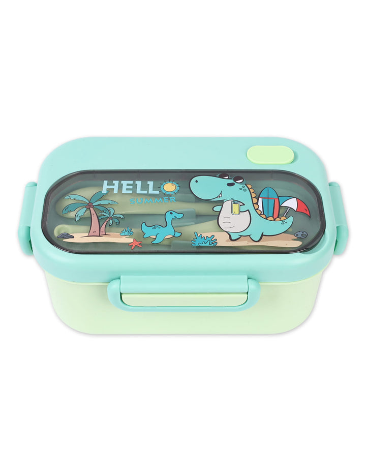 Lunch Box Dino Theme with Spoon & Fork. Shop Premium Lunch Boxes Online from Zubaidas® - Pakistan’s No. 1 and the most trusted baby and kids store for over 50 years. Nationwide Delivery. Best Prices.