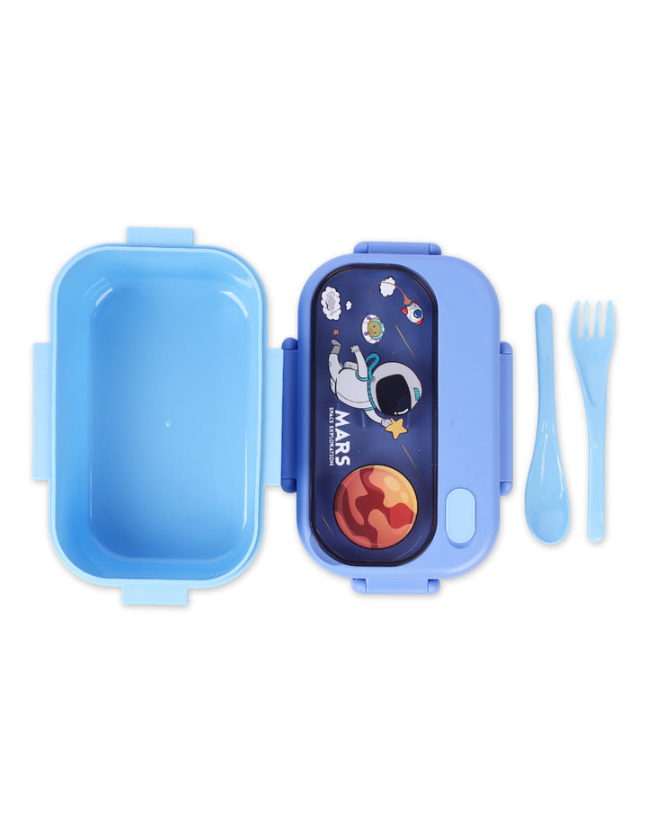 Lunch Box Space Theme with Spoon & Fork. Shop Premium Lunch Boxes Online from Zubaidas® - Pakistan’s No. 1 and the most trusted baby and kids store for over 50 years. Nationwide Delivery. Best Prices.