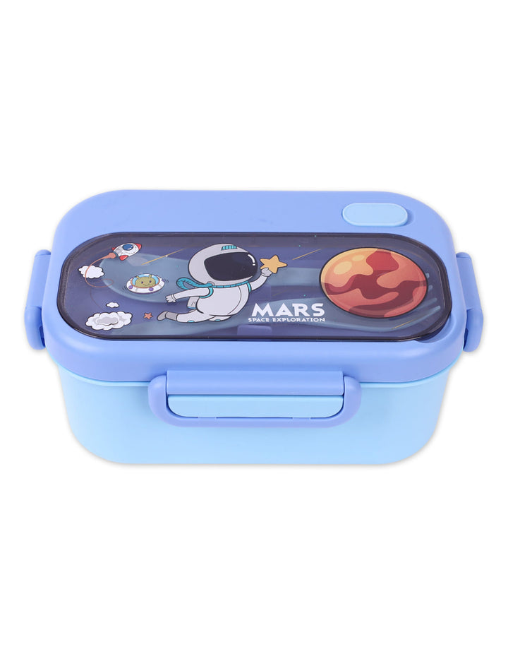 Lunch Box Space Theme with Spoon & Fork. Shop Premium Lunch Boxes Online from Zubaidas® - Pakistan’s No. 1 and the most trusted baby and kids store for over 50 years. Nationwide Delivery. Best Prices.