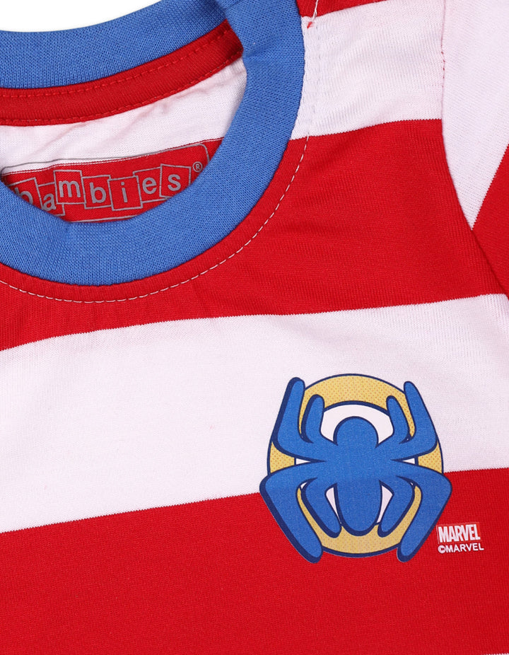 Marvel Spider-Man Stripe T-Shirt at Zubaidas Official™ Pakistan
