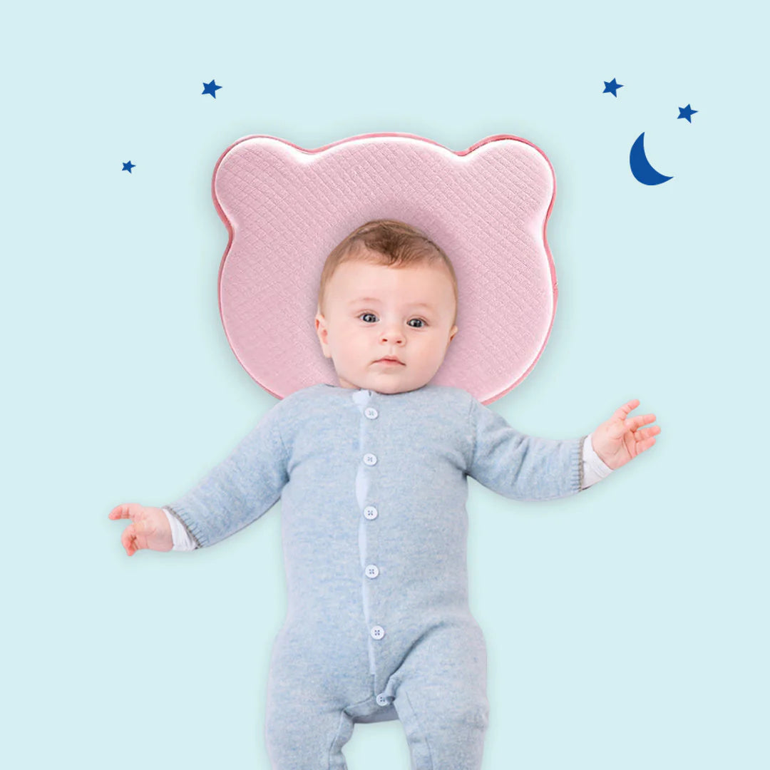 Master Molty Baby Blue Head Shaper Pillow at Zubaidas Best Online Baby and Kids Store in Pakistan for over 50 years
