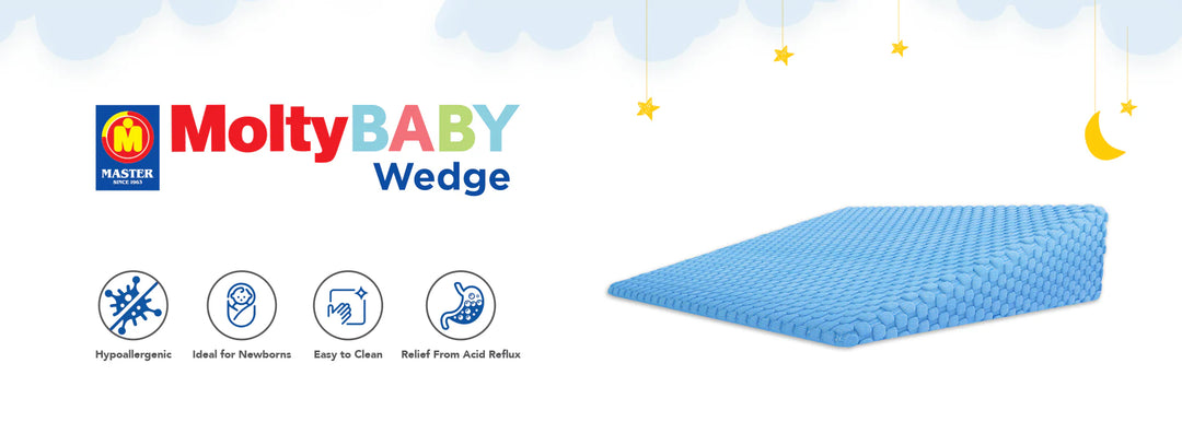 Master Molty Baby Wedge Pillow at Zubaidas The Largest Baby and Kids Store in Pakistan for over 50 years
