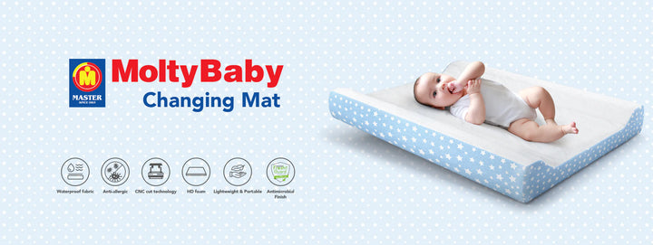 Master Molty Baby Yellow Changing Mat at Zubaidas Online Pakistan