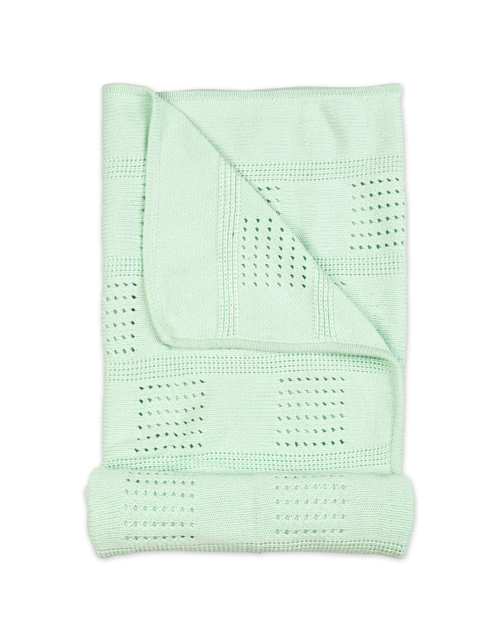 Multi-Purpose Woolen Baby Blanket Light Green at Zubaidas® - Pakistan’s No. 1 and the most trusted baby and kids store for over 50 years. Shop Online. Nationwide Delivery. Best Prices.