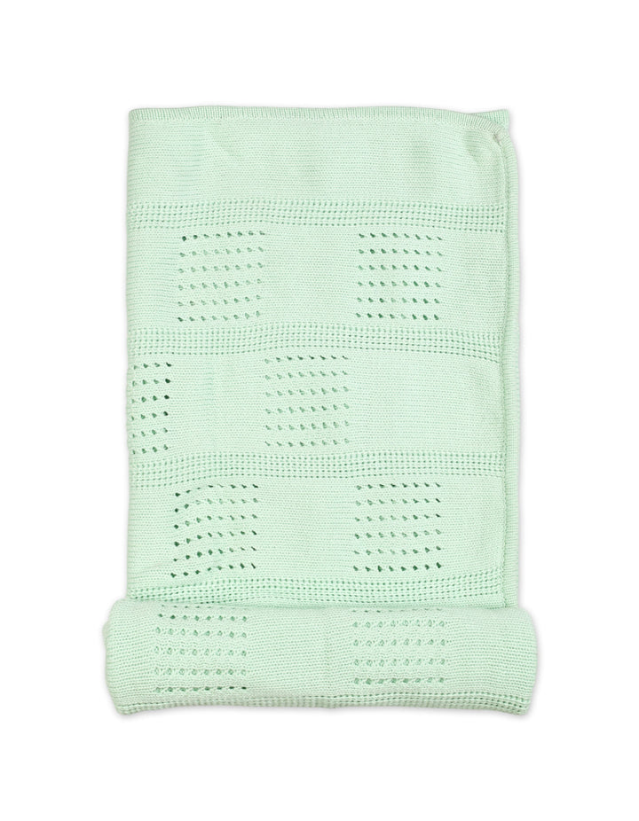 Multi-Purpose Woolen Baby Blanket Light Green at Zubaidas® - Pakistan’s No. 1 and the most trusted baby and kids store for over 50 years. Shop Online. Nationwide Delivery. Best Prices.
