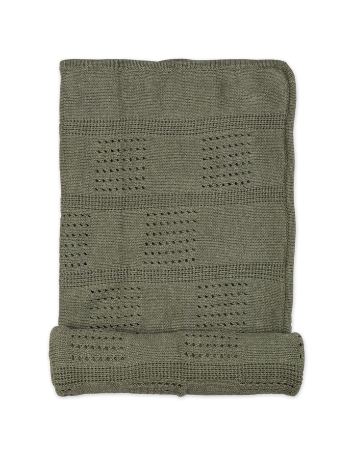 Multi-Purpose Woolen Baby Blanket Olive Green at Zubaidas® - Pakistan’s No. 1 and the most trusted baby and kids store for over 50 years. Shop Online. Nationwide Delivery. Best Prices.