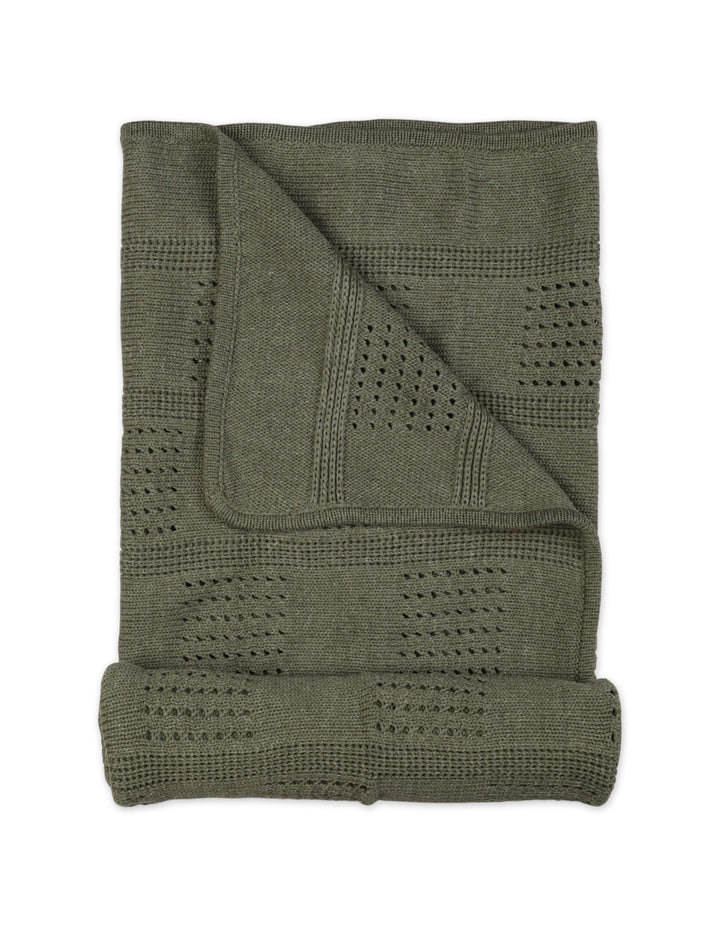 Multi-Purpose Woolen Baby Blanket Olive Green at Zubaidas® - Pakistan’s No. 1 and the most trusted baby and kids store for over 50 years. Shop Online. Nationwide Delivery. Best Prices.