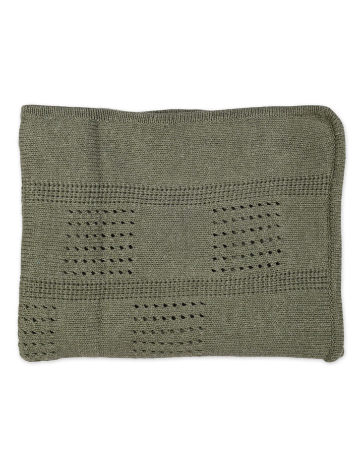 Multi-Purpose Woolen Baby Blanket Olive Green at Zubaidas® - Pakistan’s No. 1 and the most trusted baby and kids store for over 50 years. Shop Online. Nationwide Delivery. Best Prices.