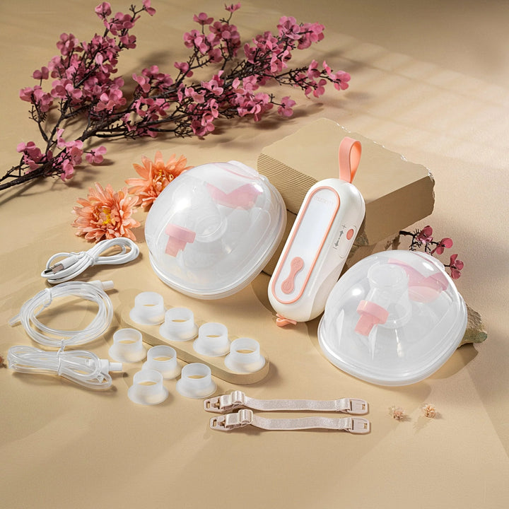 Muminity Twin Flo Pro Hospital Grade Double Wearable Electric Breast Pump at Zubaidas Best Online Baby Store in Pakistan