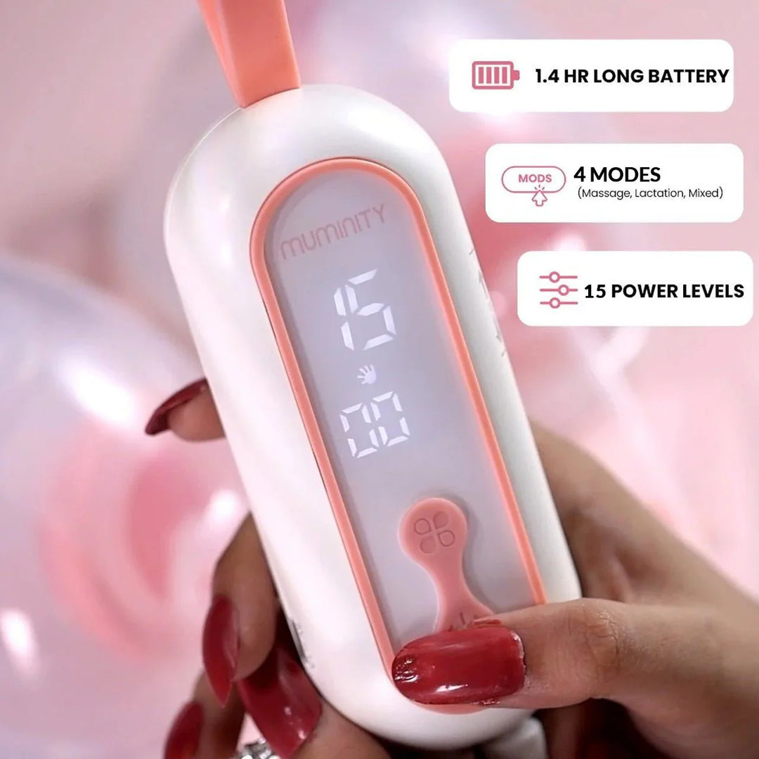 Muminity Twin Flo Pro Hospital Grade Double Wearable Electric Breast Pump at Zubaidas Best Online Baby Shop in Pakistan